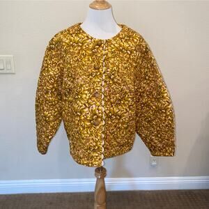 Kika Vargas x Target Mum Floral Quilted Jacket  Plus 1X